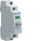 HAGER - Painike 1s+vihreä merkkiv. - SVN411 230VAC