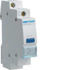 HAGER - Merkkivalo - SVN134 sininen 12-48V AC/DC