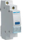 HAGER - Merkkivalo - SVN134 sininen 12-48V AC/DC