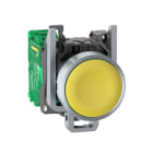 SCHNEIDER ELECTRIC - Läh, painonappi met, Kelt - ZB4RTA5