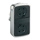 SCHNEIDER ELECTRIC - Kaksoispainike - ZB4BA79