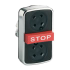 SCHNEIDER ELECTRIC - Kaksoispainike - ZB4BA791