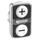 SCHNEIDER ELECTRIC - Kaksoispainike - ZB4BW7A1715