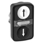 SCHNEIDER ELECTRIC - Kaksoispainike - ZB4BW7A17247