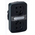 SCHNEIDER ELECTRIC - Kaksoispainike - ZB4BW7A9