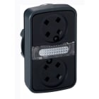 SCHNEIDER ELECTRIC - Kaksoispainike - ZB4BW7A9