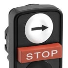 SCHNEIDER ELECTRIC - Kaksoispainike - ZB5AA71123