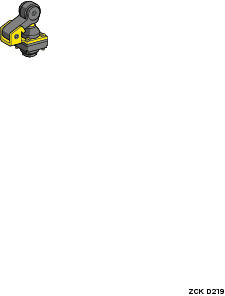 TELEMECANIQUE-SENSORS - Teräst.rullavarsiohjainpää - ZCKD219