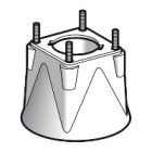 SCHNEIDER ELECTRIC - Iskusuoja riippuohj. pohjaan - XACB982 ZA2BS14 varten