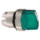 SCHNEIDER ELECTRIC - Valintakytkin LED-run. V-K<-O - ZB4BK1833 vihreä 3 as.