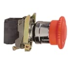 SCHNEIDER ELECTRIC - HÄTÄ-SEIS-pain. kiertovapautus - XB4BS8445 1s 1a pun. 40mm var.