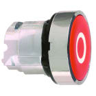 SCHNEIDER ELECTRIC - Painike jousipalautuksella - ZB4BA432 valk.-PUN 0