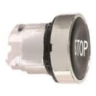 SCHNEIDER ELECTRIC - Painike jousipalautuksella - ZB4BA234 valk.-MUS STOP