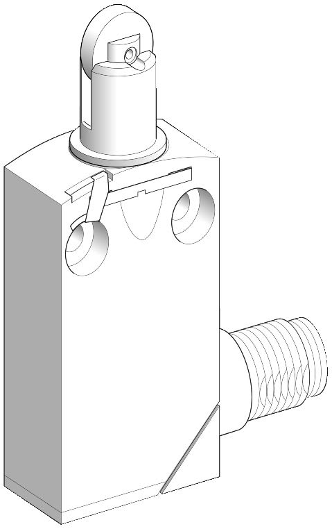 TELEMECANIQUE-SENSORS - Rajakytkin metallinen - XCMD2102C12 1s 1a