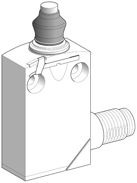 TELEMECANIQUE-SENSORS - Rajakytkin metallinen - XCMD2111M12 1s 1a