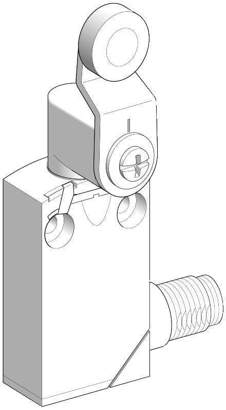 TELEMECANIQUE-SENSORS - Rajakytkin metallinen - XCMD2116M12 1s 1a