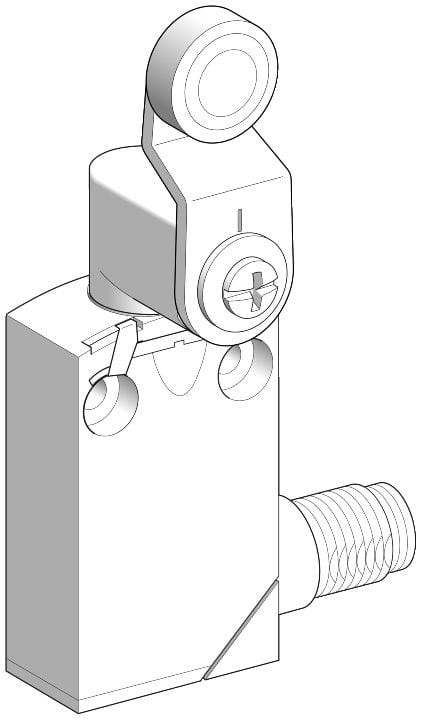 TELEMECANIQUE-SENSORS - Rajakytkin metallinen - XCMD2117C12 1s 1a