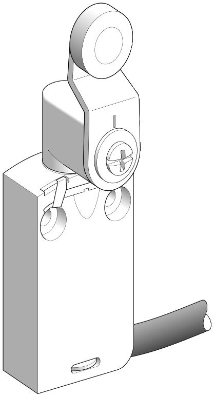 TELEMECANIQUE-SENSORS - Rajakytkin metallinen - XCMD2516L1 1s 1a 1m kaapeli