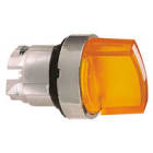 SCHNEIDER ELECTRIC - Valintakytkin LED-run. V-K-O - ZB4BK1553 keltainen 3 as.