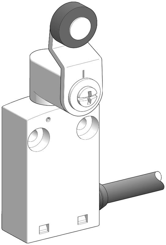 TELEMECANIQUE-SENSORS - Rajakytkin muovinen - XCMN2115L1 1s 1a 1m kaapeli