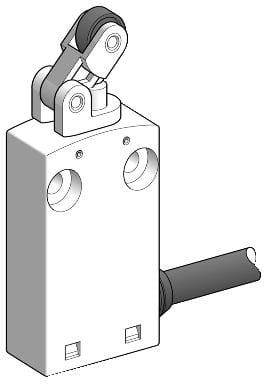 TELEMECANIQUE-SENSORS - Rajakytkin muovinen - XCMN2121L1 1s 1a 1m kaapeli