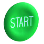 SCHNEIDER ELECTRIC - Pain.levy ZB4-BA0 ZB5-A00 vrt - ZBA333 START (10/pak)