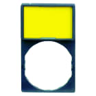 SCHNEIDER ELECTRIC - Tyhjä Kilpi, Valk/Kelt Tausta - ZBY4101