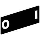 SCHNEIDER ELECTRIC - Kilpi 8x27mm - ZBY02178 0-I MUS tai pun.