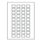 SCHNEIDER ELECTRIC - Kilpitarra-arkki 18x27mm - ZBY5100 40 tarraa ZBZ33/35 vrt