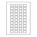 SCHNEIDER ELECTRIC - Kilpitarra-arkki 18x27mm - ZBY5100 40 tarraa ZBZ33/35 vrt