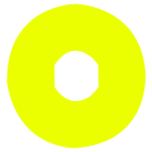 SCHNEIDER ELECTRIC - Kilpi Blanko D=60 mm (Ke/Va) - ZBY9101