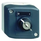 SCHNEIDER ELECTRIC - Painikekotelo merkintäkilvillä - XALD144E 0-I 1s 1a