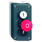 SCHNEIDER ELECTRIC - Painikekotelo merkit. pain. - XALD328 YLÖS-0-ALAS 2s 1a