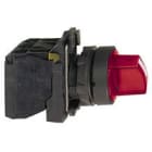 SCHNEIDER ELECTRIC - LED-valokytkin 230VAC - XB5AK124M5 PUN 1s 1a