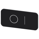 SIEMENS - Merkintätarra 0-1,12.5mmx27mm - 3SU1900-0AC16-0QG0