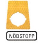 EATON - Hätä-Seis Kilpi Eaton - M22-XZK-S99