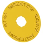 EATON - Hätä-Seis Kilpi Eaton - M22-XAK3