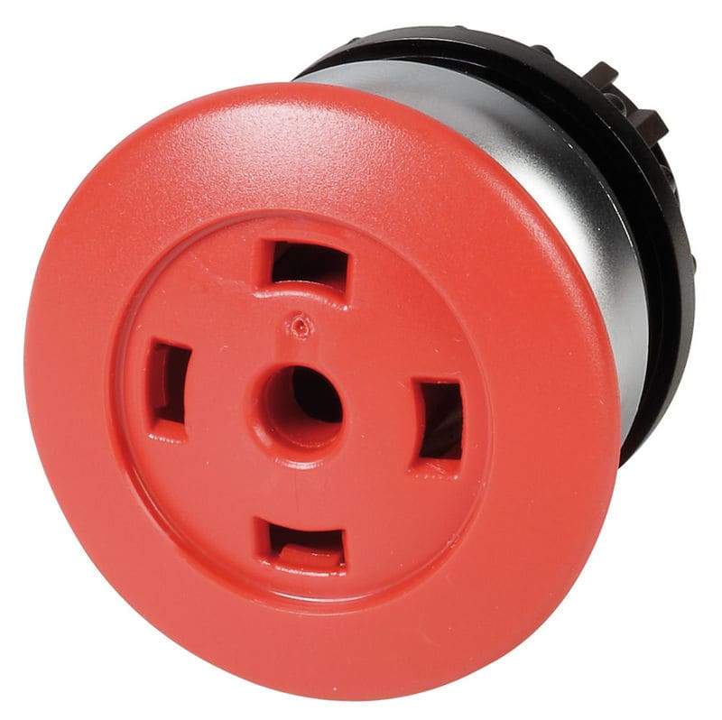 EATON - Sienipainike Eaton - M22-DP-R-X pun. ilman kilpeä