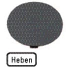 EATON - Painikekilpi Eaton - M22-XDP-S-D17 sienipain. musta