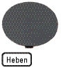 EATON - Painikekilpi Eaton - M22-XDP-S-D17 sienipain. musta