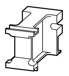 EATON - Jatkopala Eaton - M22-TCV korotusjalka