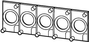 EATON - M22-XE5 5-aukkoinen - M22-XE5 5-aukkoinen