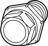 EATON - M22-XI läpivientiholkki M20 - M22-XI läpivientiholkki M20