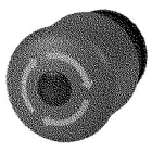 EATON - Hätä-Seis Painike Eaton - M22-PVLT valolla kiertopal.