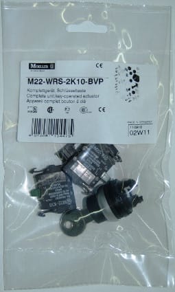 EATON - Avainkytkinkaluste - M22-WRS3-2K10-BVP