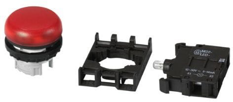 EATON - Merkkivalokaluste LED - M22-L-R-LED230-BVP