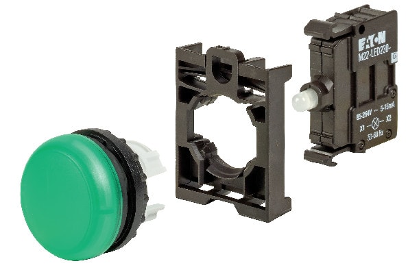 EATON - Merkkivalokaluste LED - M22-L-G-LED230-BVP