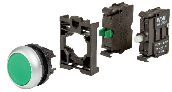 EATON - Valopainike taso - M22-DL-G-K10LED230-BVP