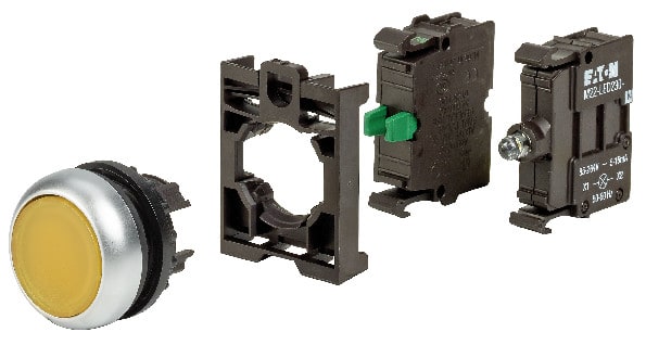 EATON - Tasovalopainike - M22-DL-Y-K10LED230-BVP
