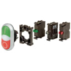 EATON - Kaksoispainikekaluste - M22-DDL-GR-X1/X0-K1001LED-BVP